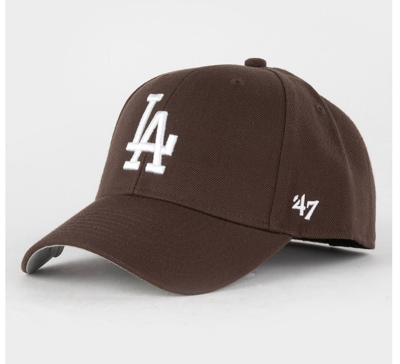47 Brand Los Angeles LA Dodgers MVP Hat Cap White/Royal