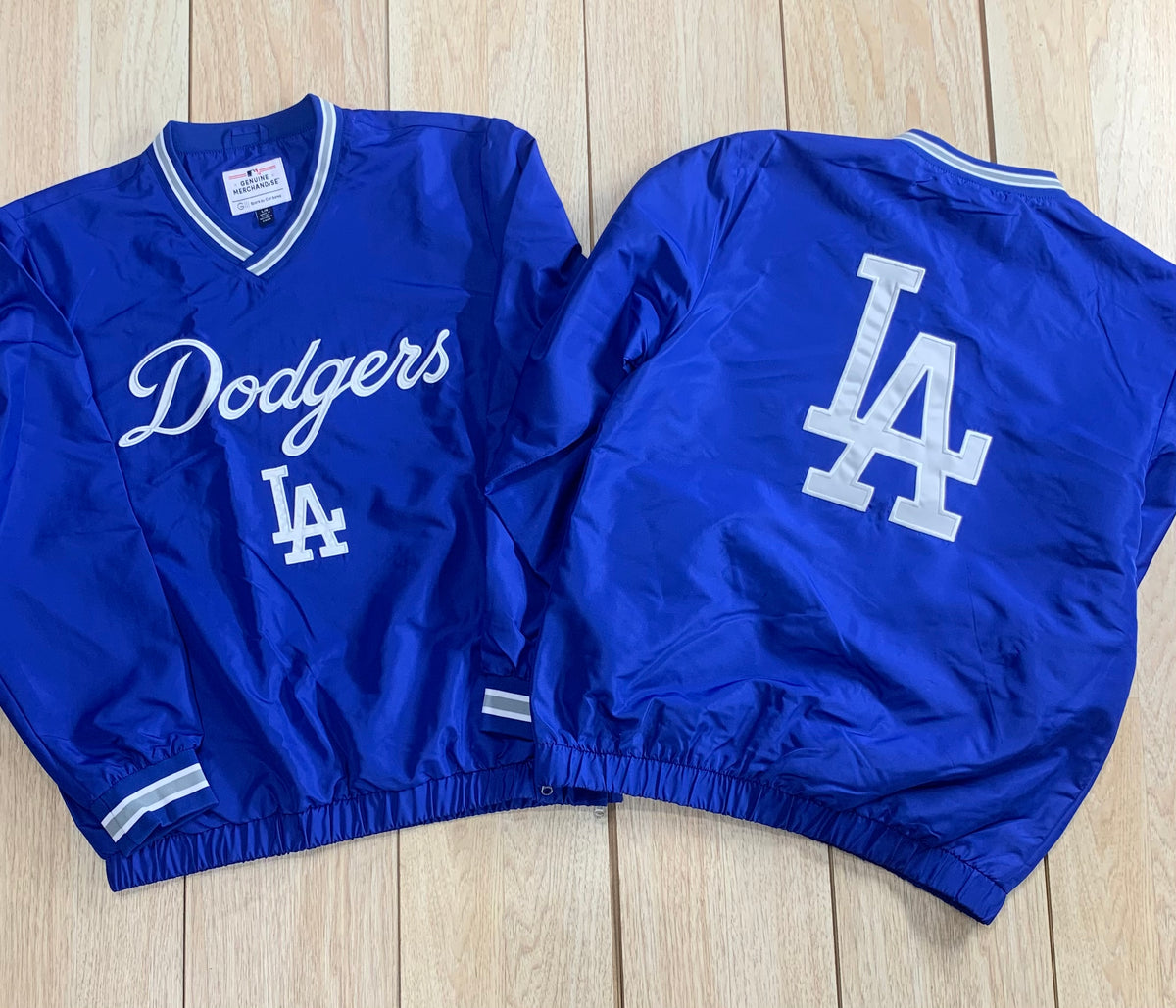 Los Angeles Dodgers LA Logo Blue Men's Windbreaker Jacket – Time Out Sports