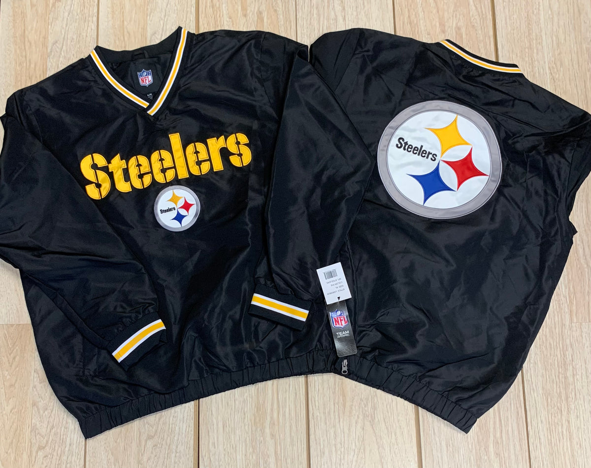 Men's Steelers NFL Team Apparel Windbreaker Jacket Size M -   Ireland