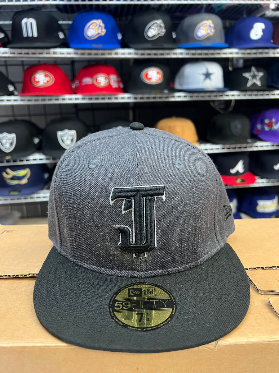 Tucson Toros Black Hat Black T Fitted Size 6 5/8