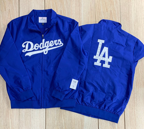 Los Angeles Dodgers Logo Zip Up Black Jacket – Time Out Sports