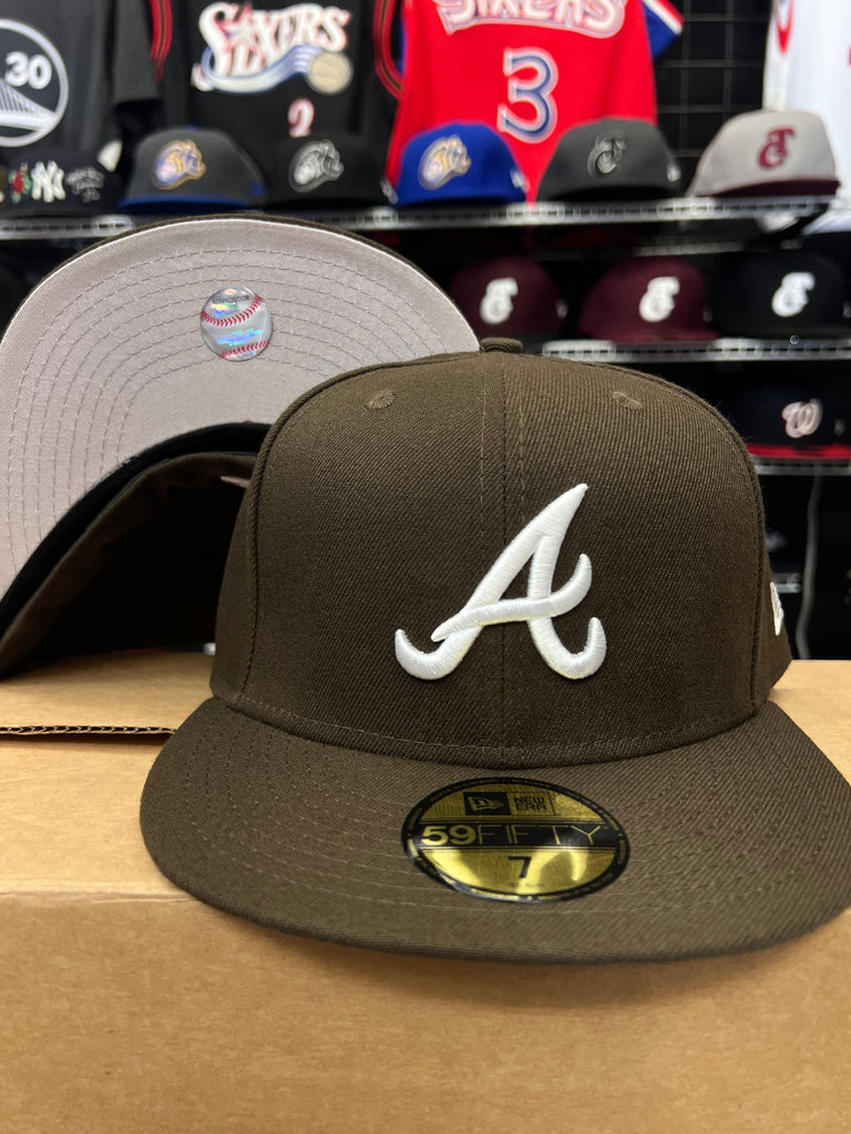 New Era, Accessories, Atlanta Braves New Era Fitted Baseball Hat Cap